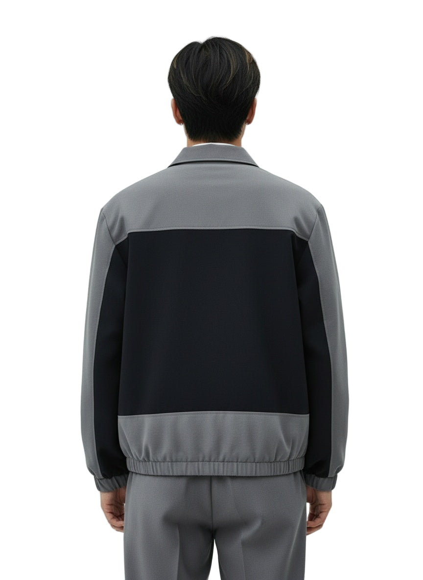 Snap Down Long Sleeve Jacket