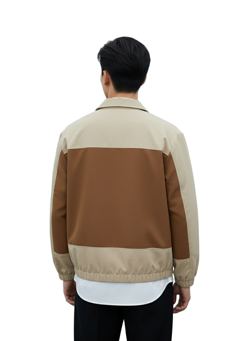 Snap Down Long Sleeve Jacket