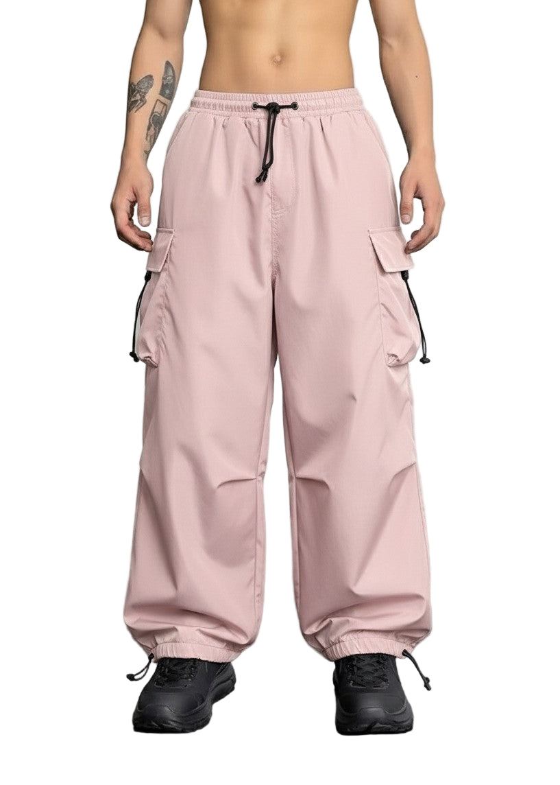 Oversized Cargo Parachute Pants