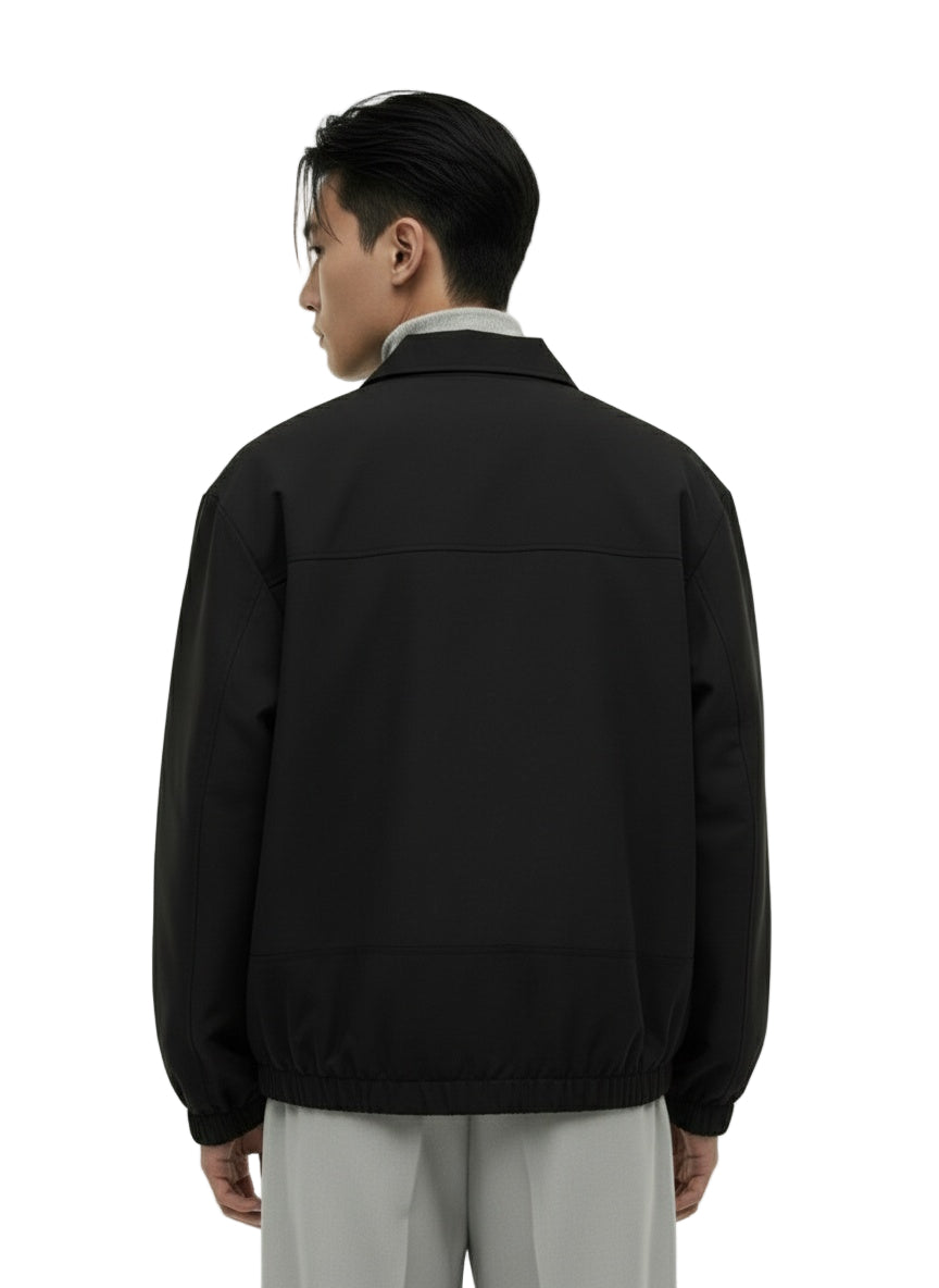 Snap Down Long Sleeve Jacket