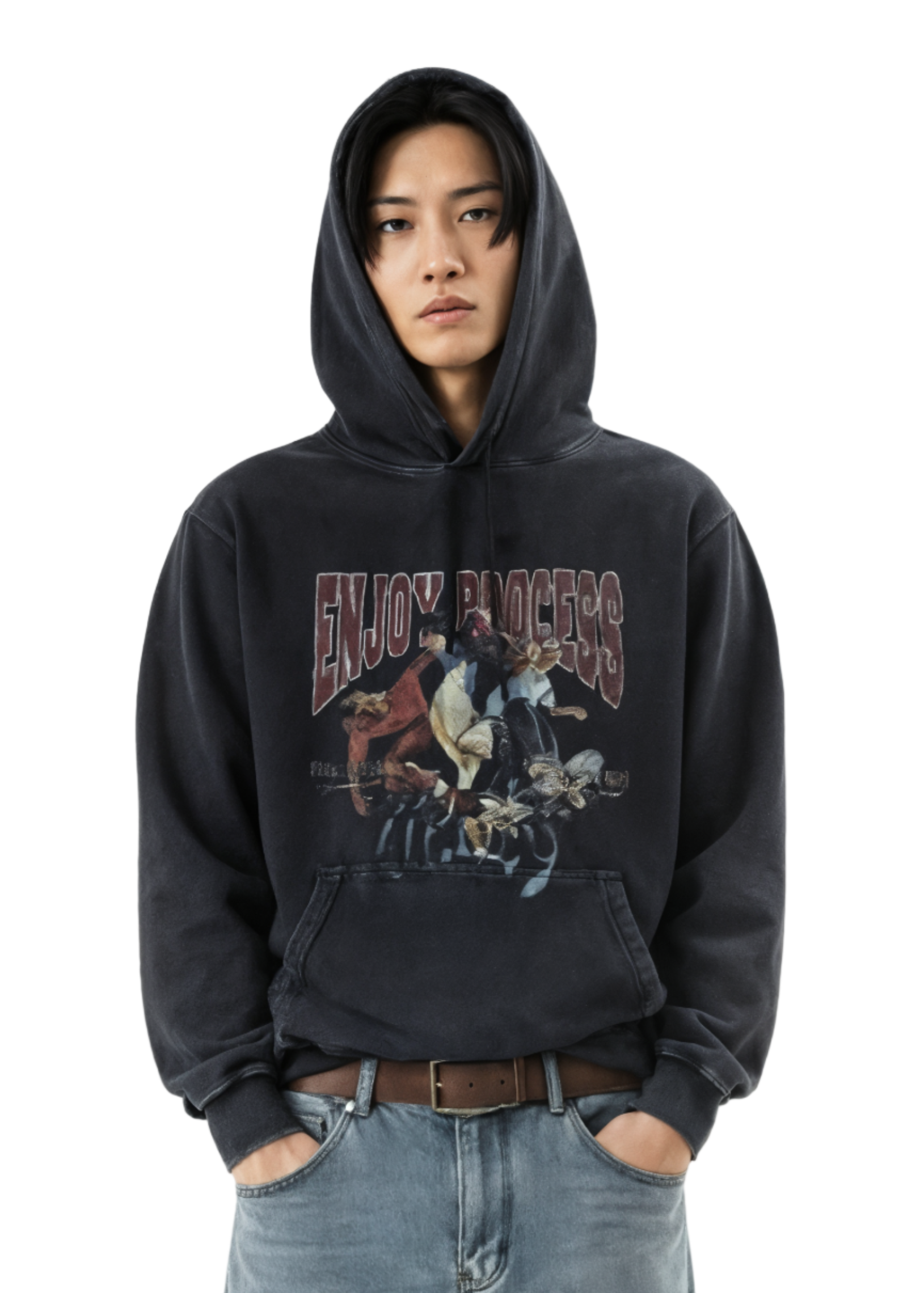 Graphic Long Sleeve Hoodie