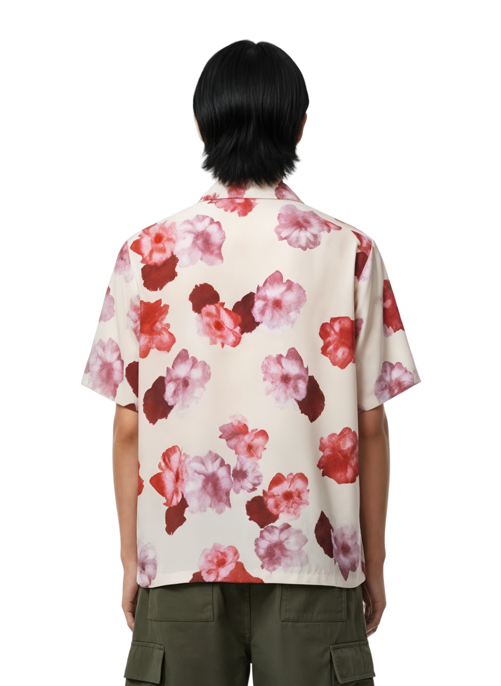 Floral Print Casual Button-Up Shirt