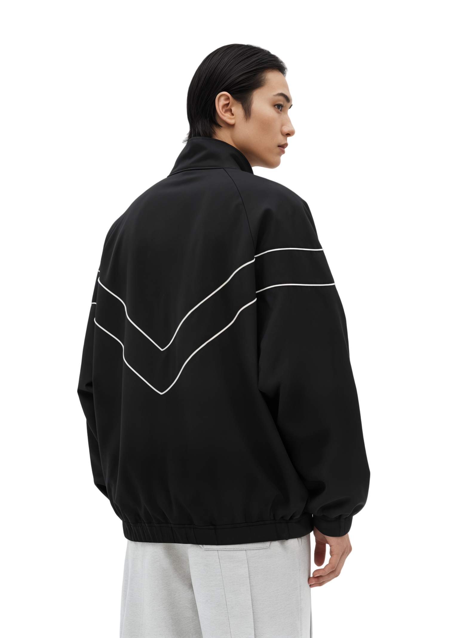 Loose-fit Zipper Outdoor Casual Jacket