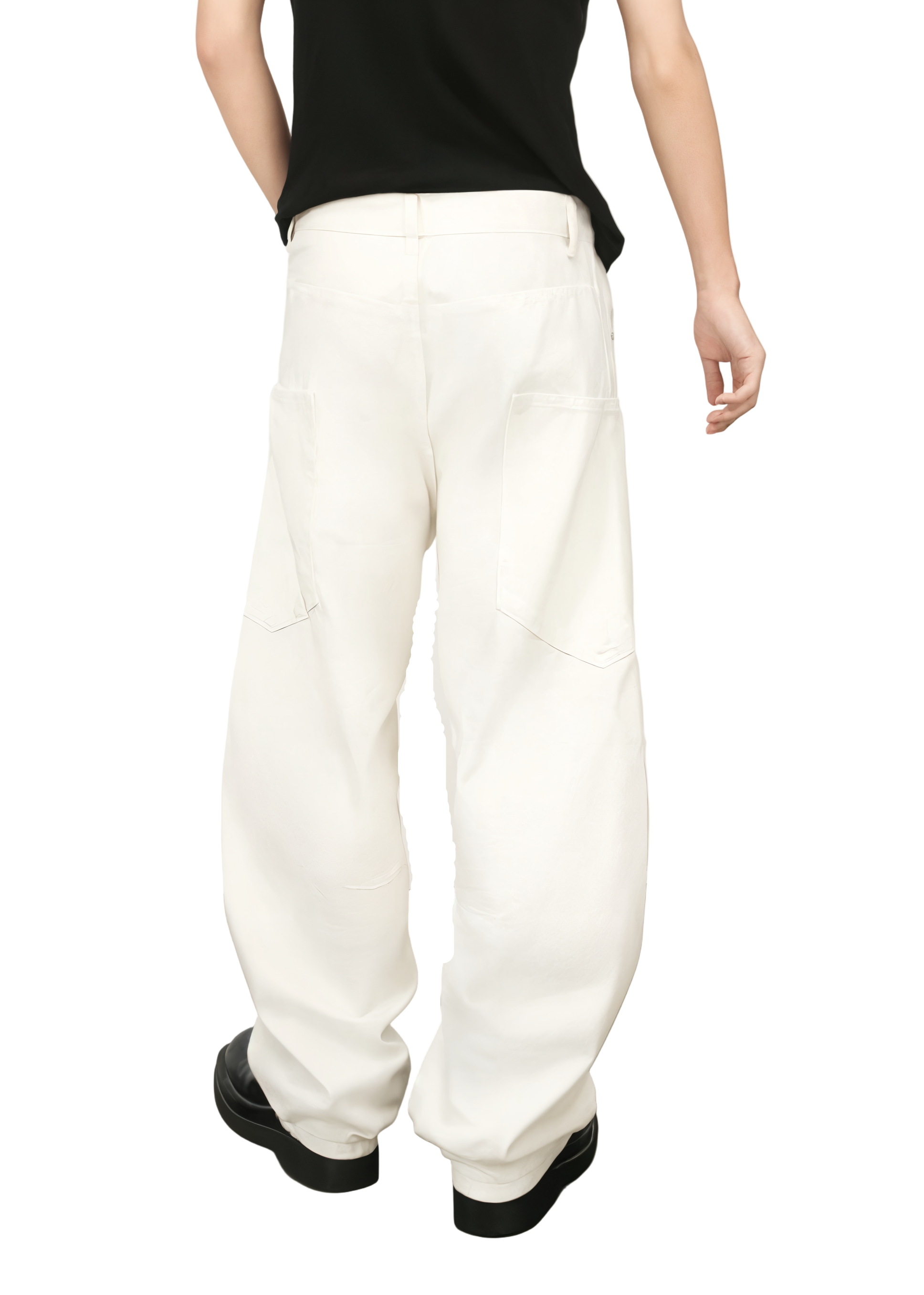 Mid Rise Wide Leg Jeans