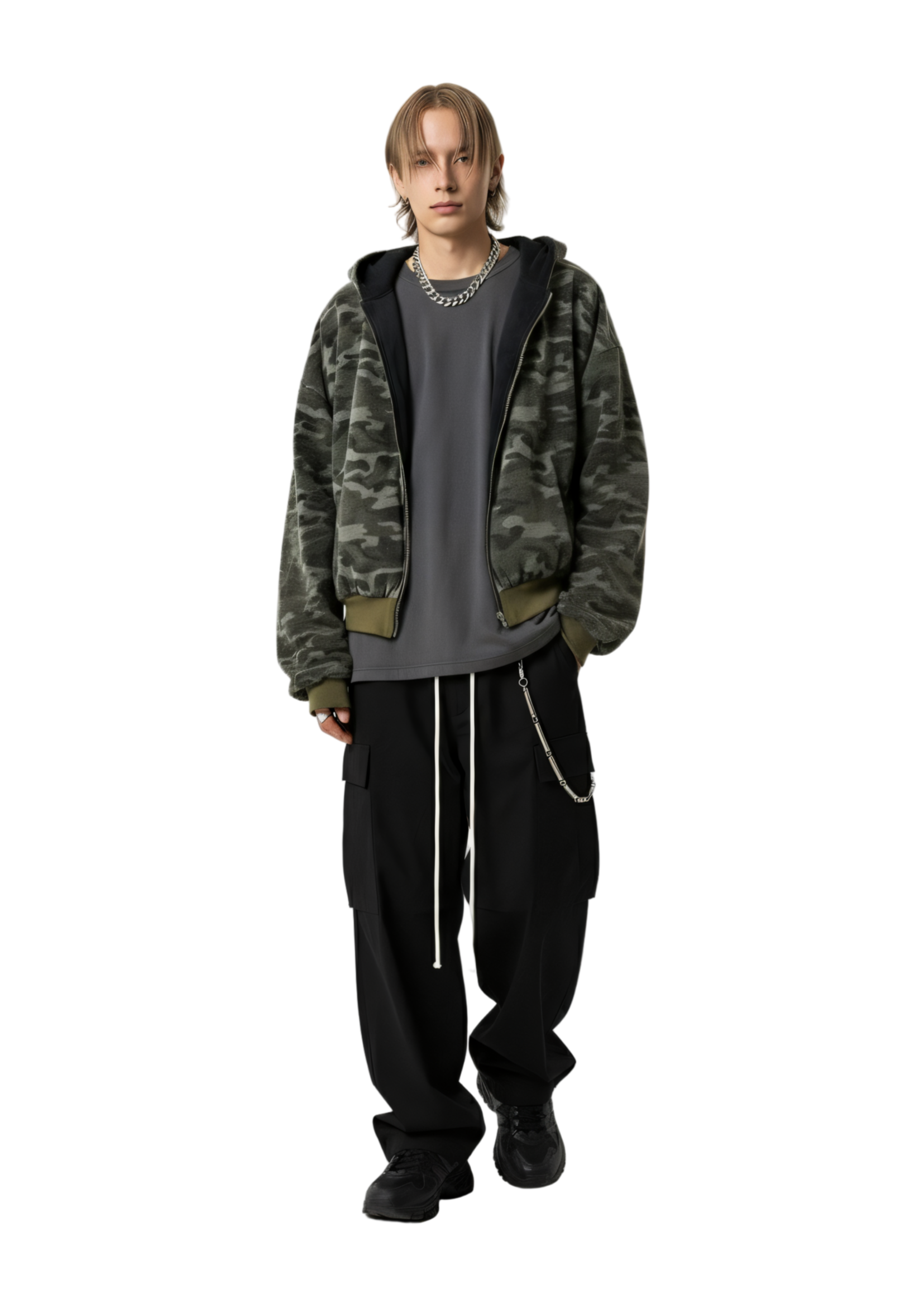 The Vintage Camo Set 2 (Reversible Jacket + Cargo Pant Bundle)