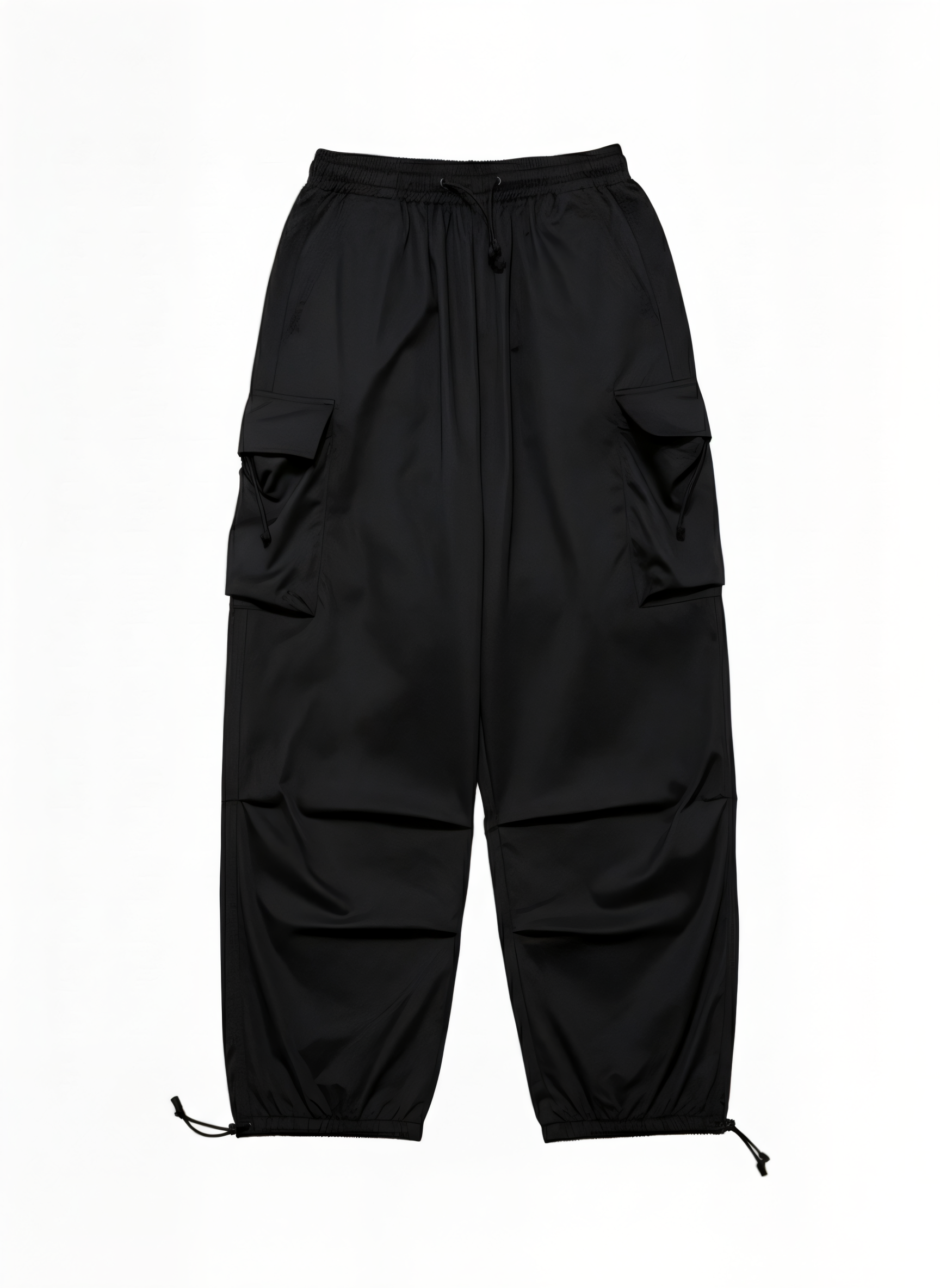 Oversized Cargo Parachute Pants