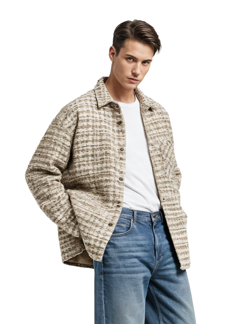 Button Up Shirt with Chest Pocket