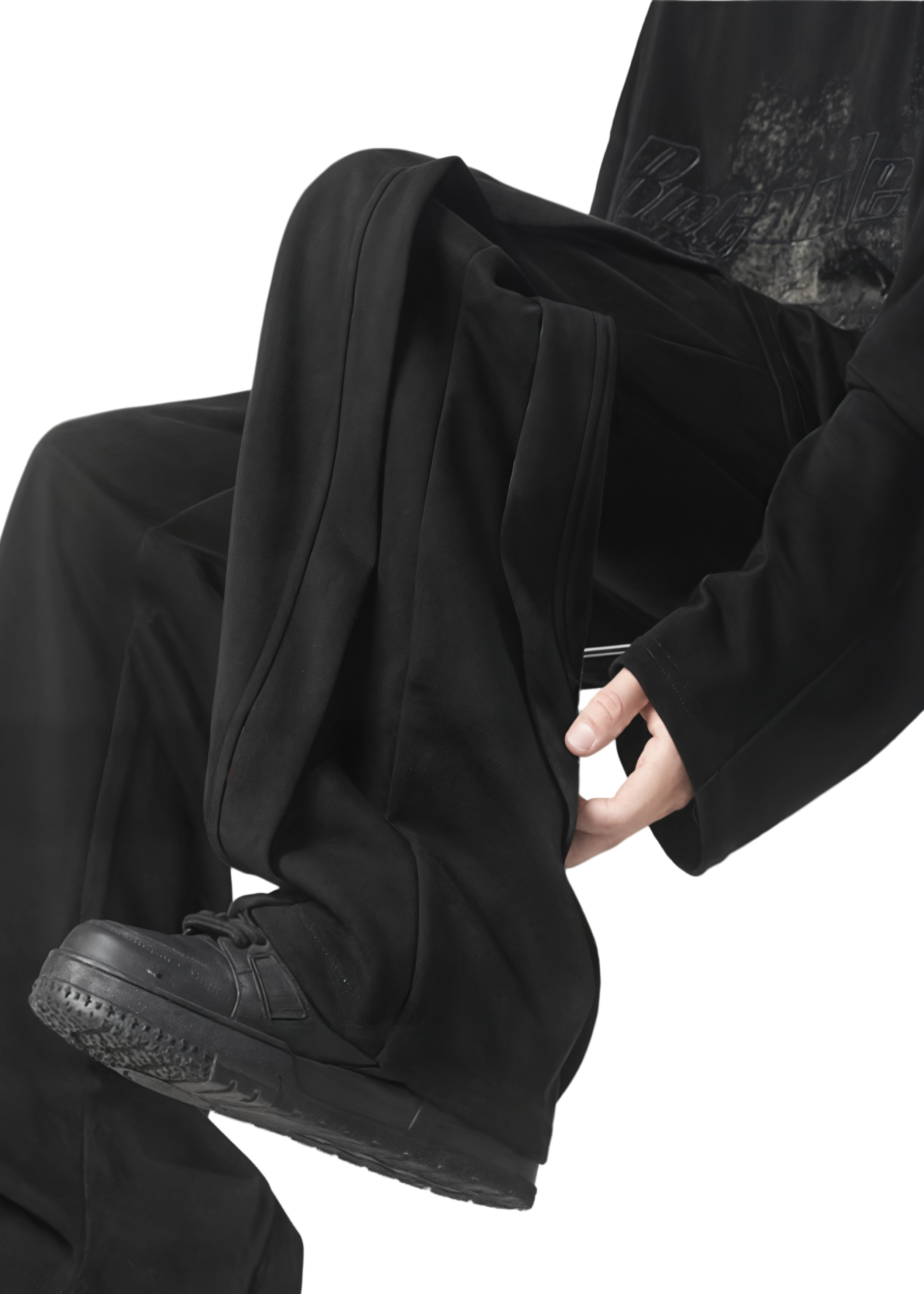 Drawstring Wide Leg Pants