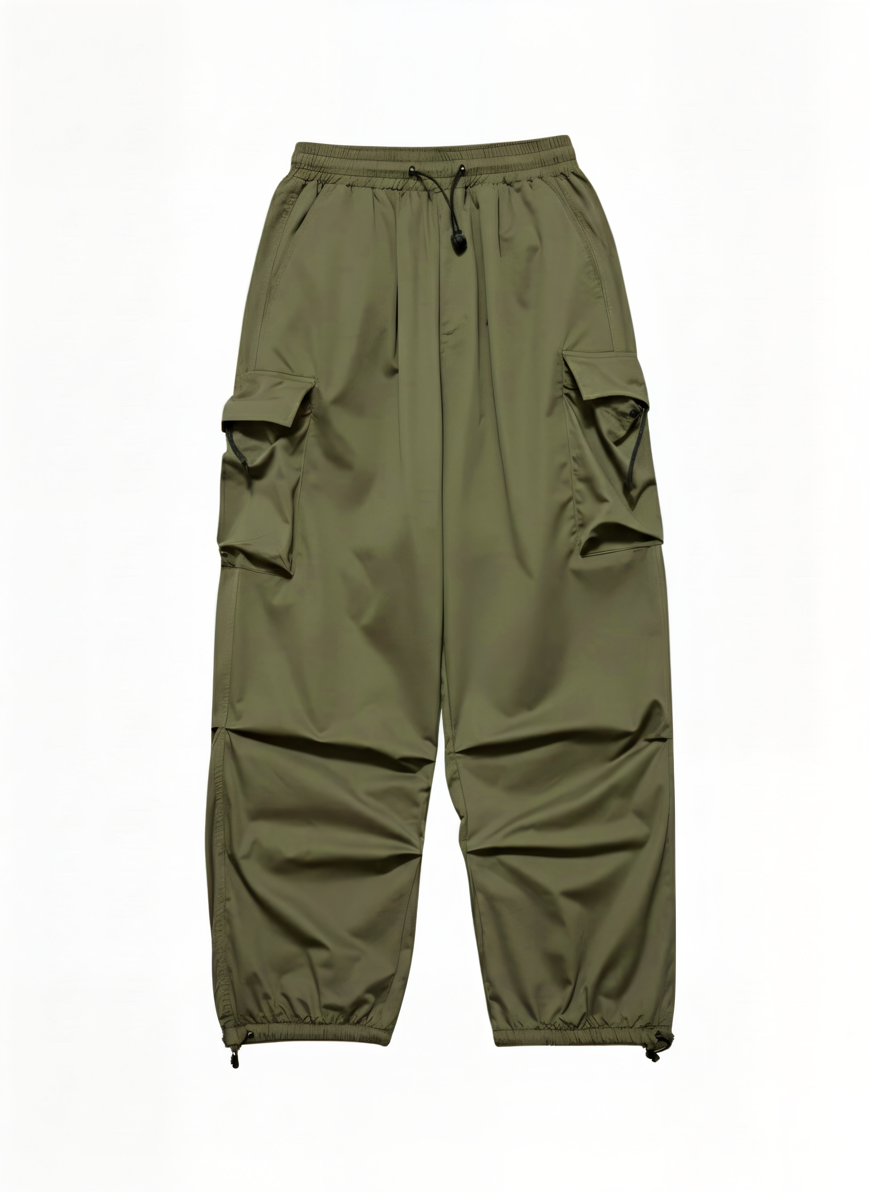 Oversized Cargo Parachute Pants