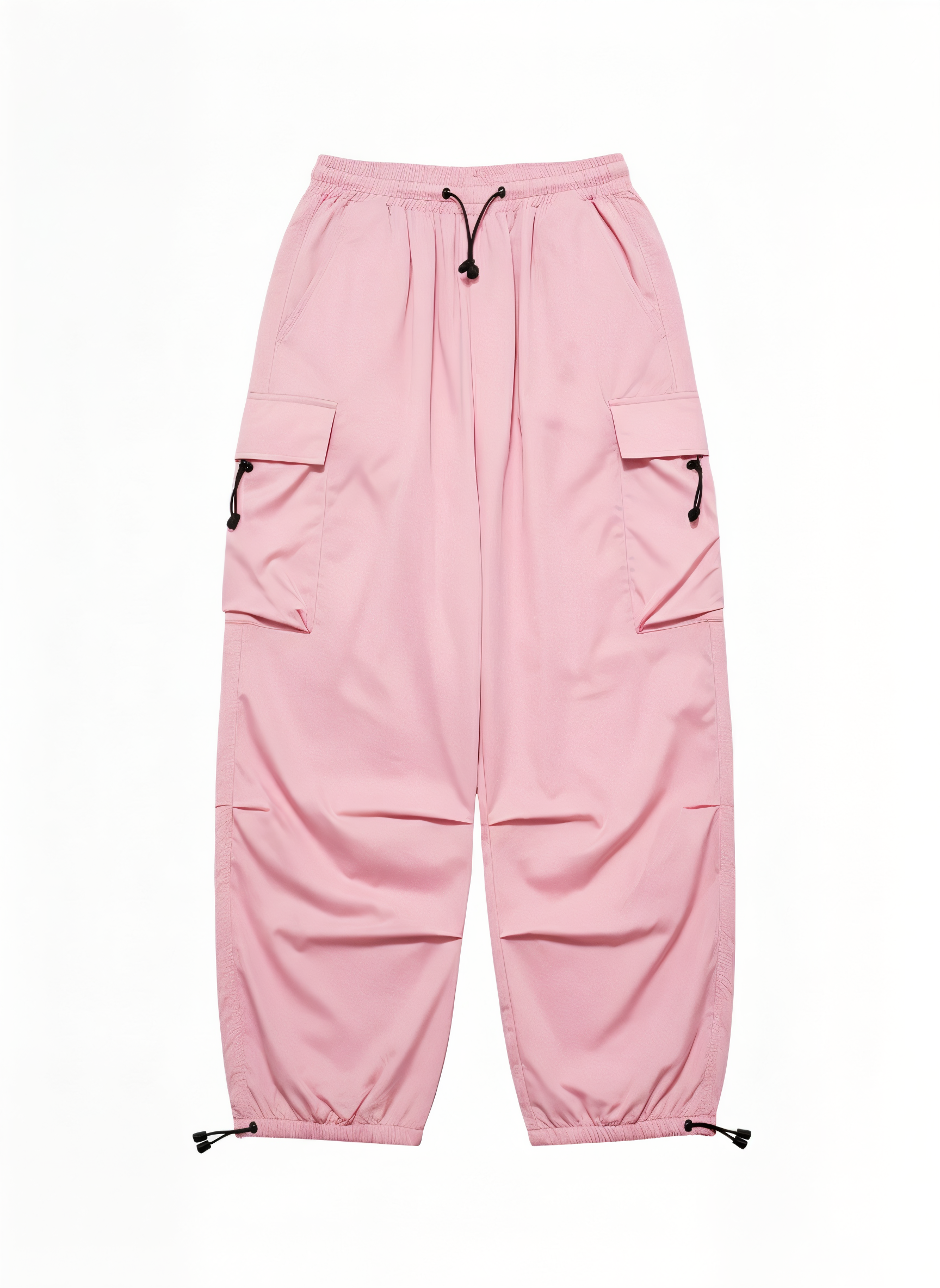 Oversized Cargo Parachute Pants