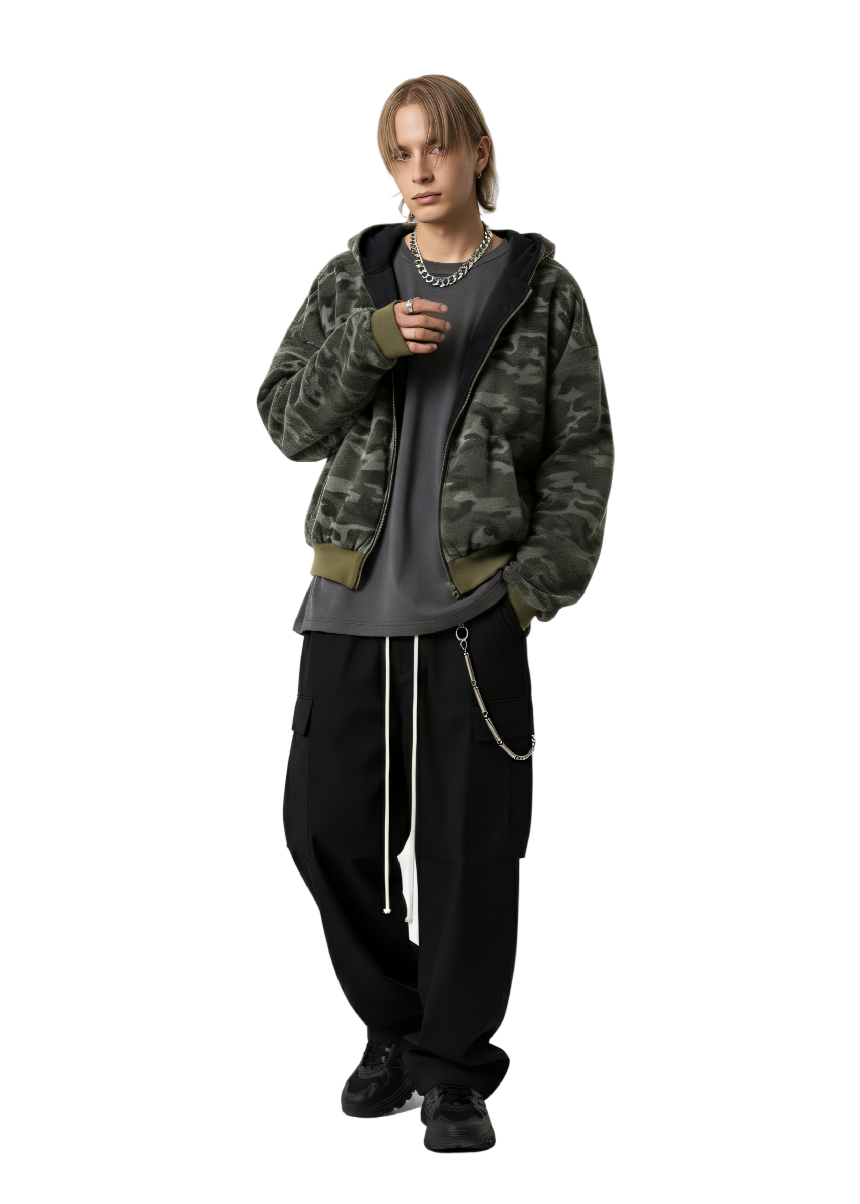 The Vintage Camo Set 2 (Reversible Jacket + Cargo Pant Bundle)