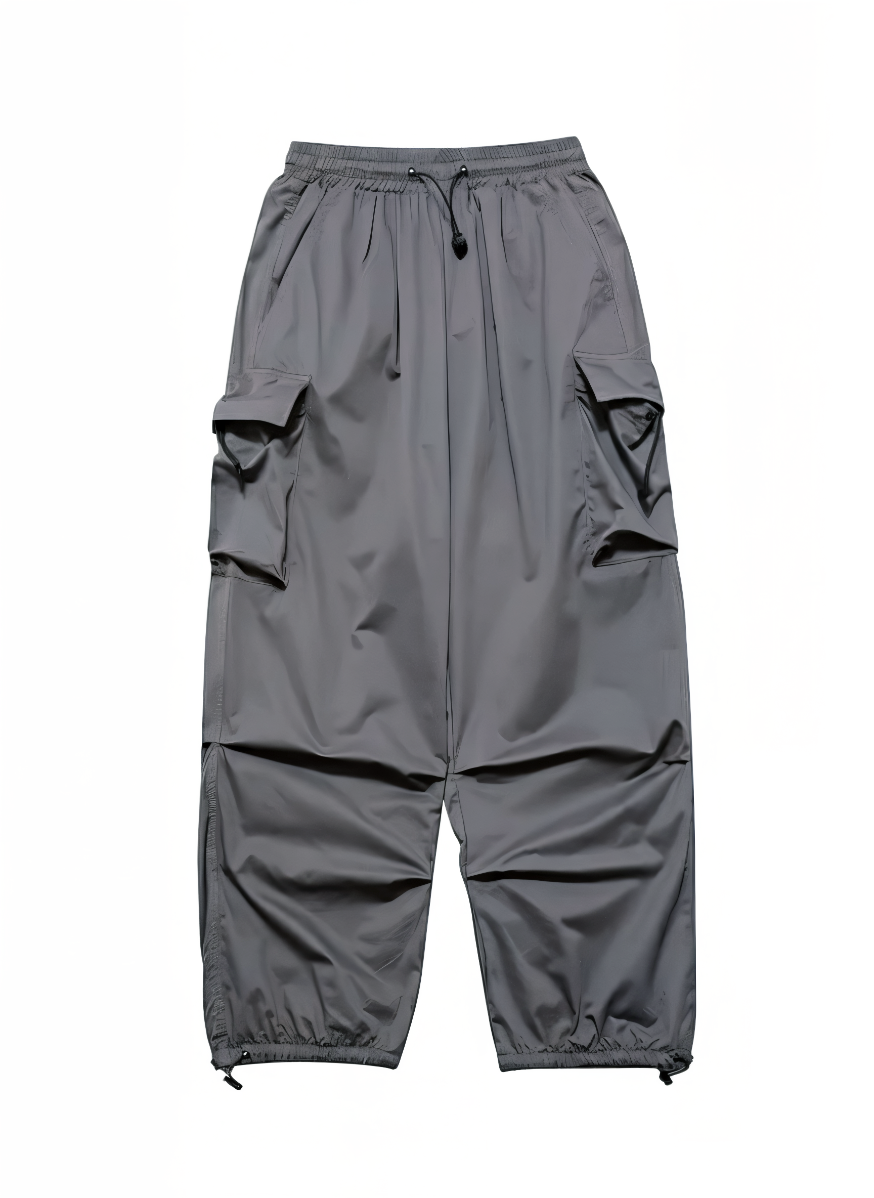 Oversized Cargo Parachute Pants