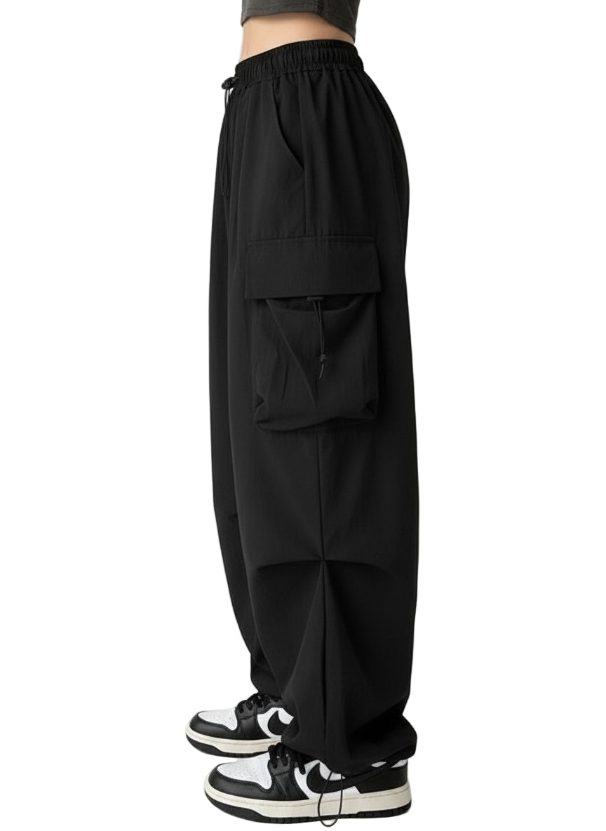 Oversized Cargo Parachute Pants