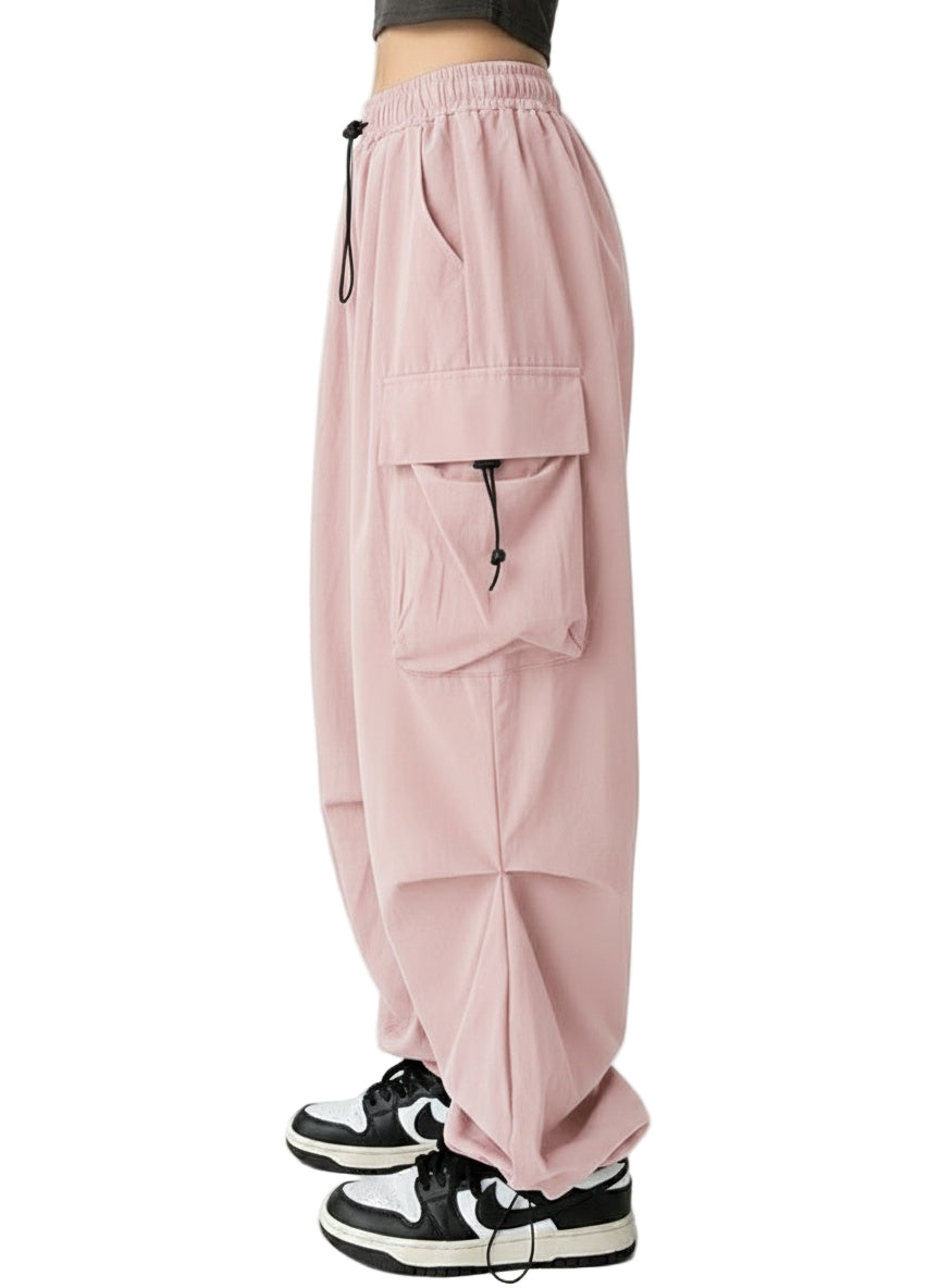 Oversized Cargo Parachute Pants