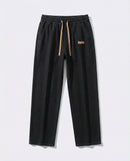Dark Blue Stretch Drawstring Jeans