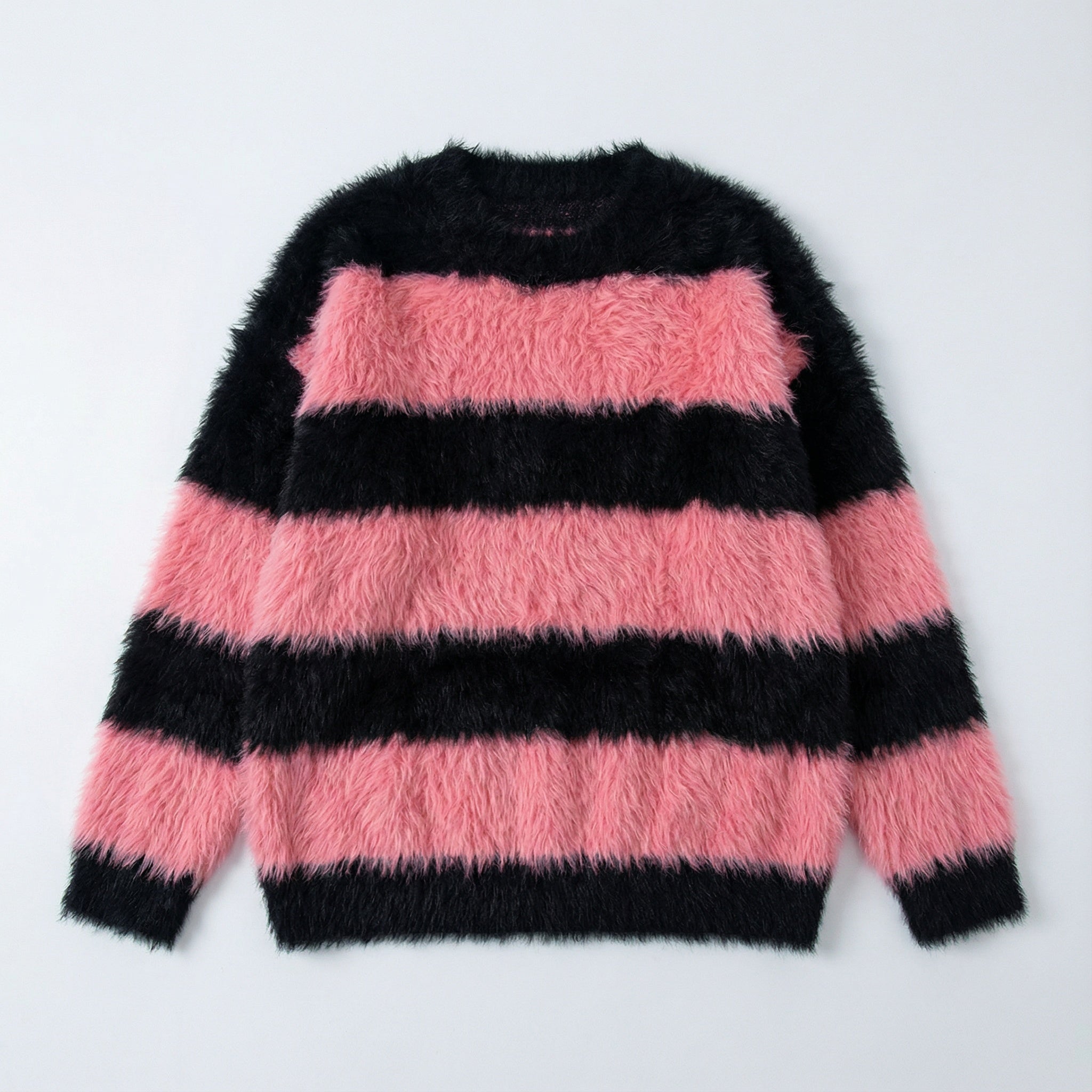 Striped Relaxed Knit Sweater