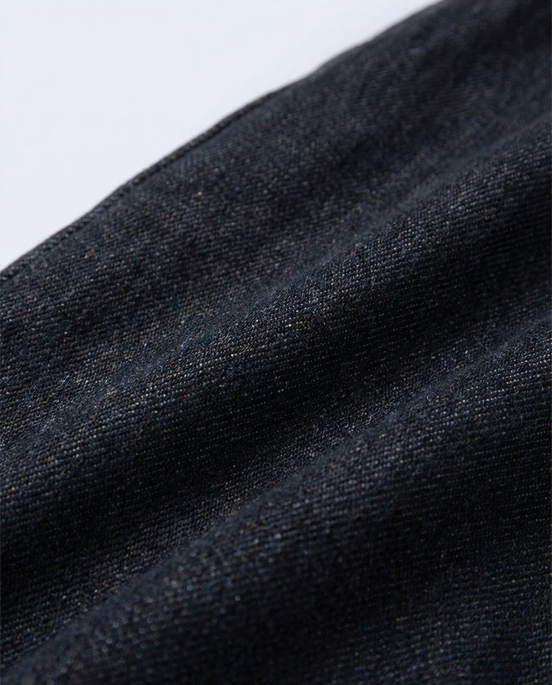 Curved Knife Wide-Leg Denim