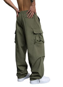 Oversized Cargo Parachute Pants