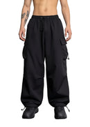 Oversized Cargo Parachute Pants
