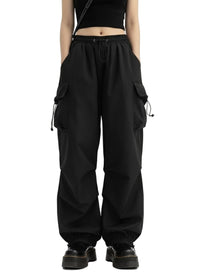 Oversized Cargo Parachute Pants
