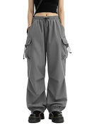 Oversized Cargo Parachute Pants