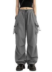 Oversized Cargo Parachute Pants