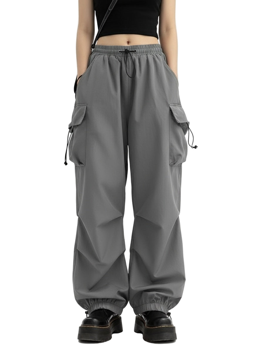 Oversized Cargo Parachute Pants