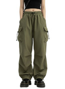 Oversized Cargo Parachute Pants