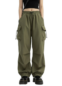 Oversized Cargo Parachute Pants
