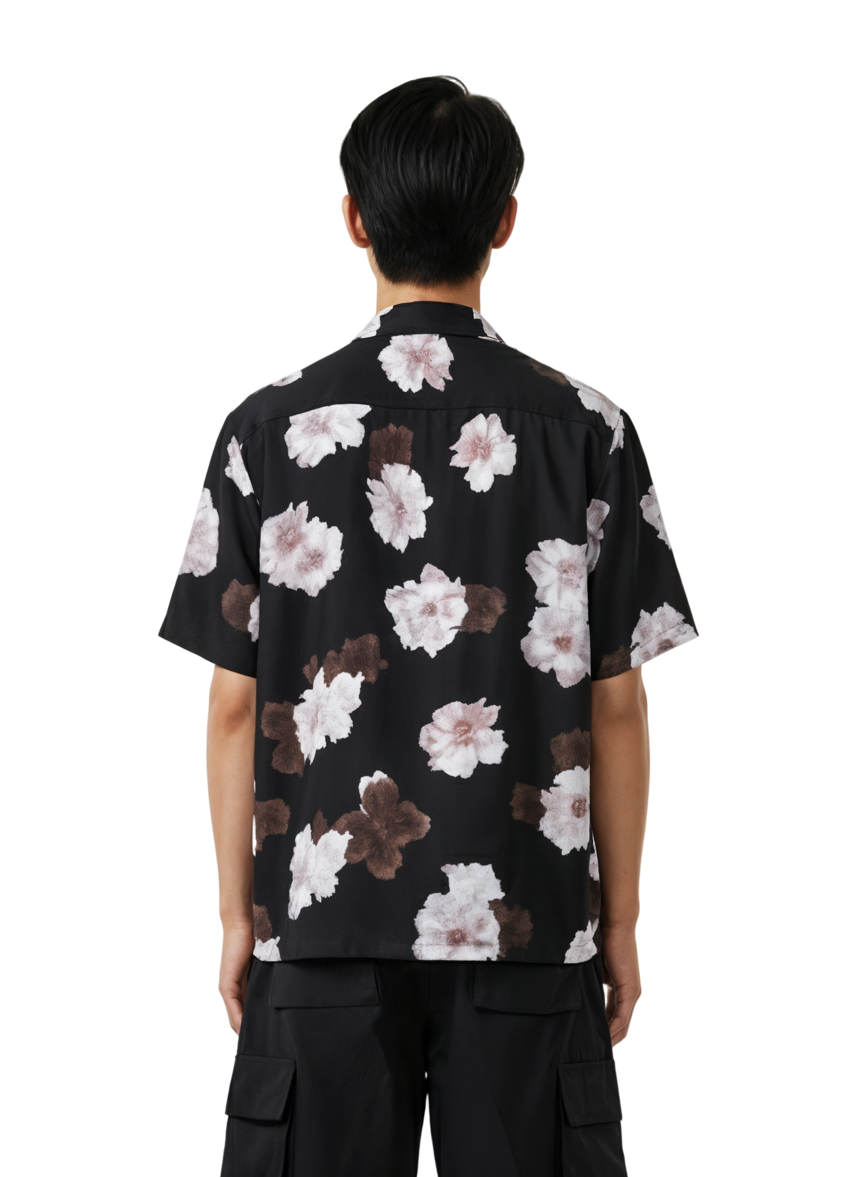 Floral Print Casual Button-Up Shirt