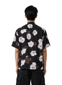 Floral Print Casual Button-Up Shirt