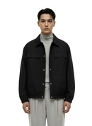 Snap Down Long Sleeve Jacket