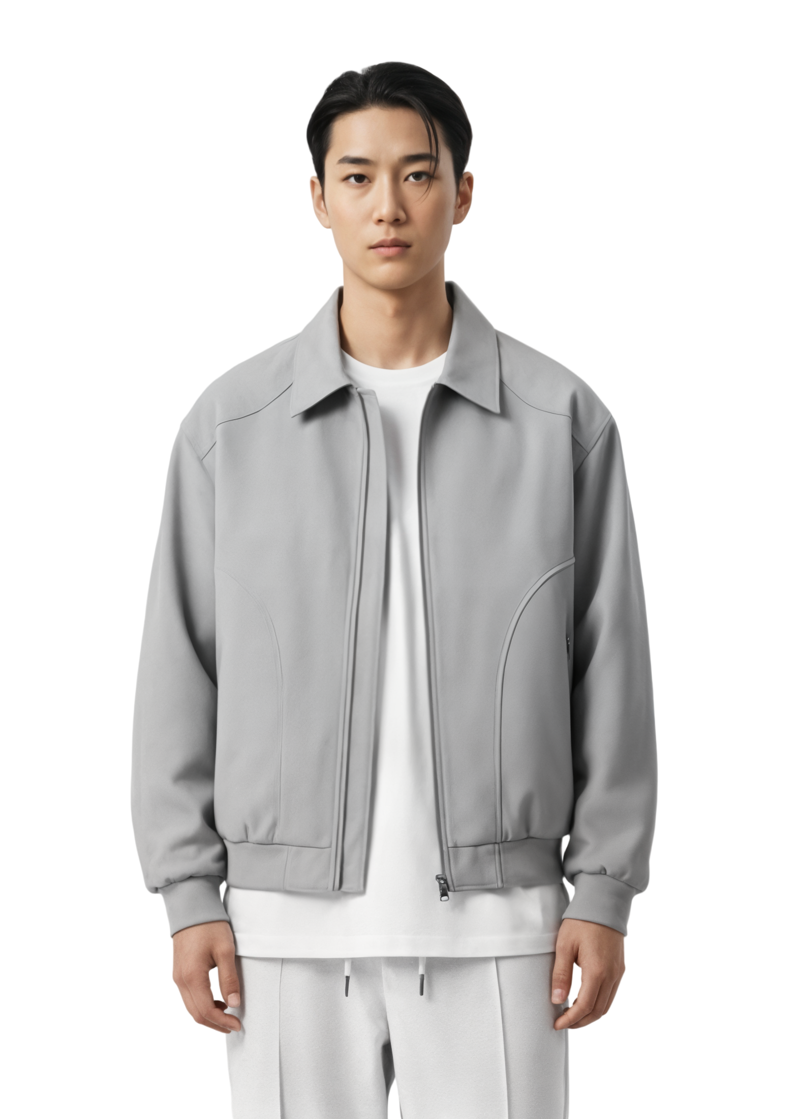 Zip Up Long Sleeve Jacket