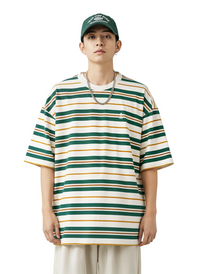 Round Neck Striped T-Shirt