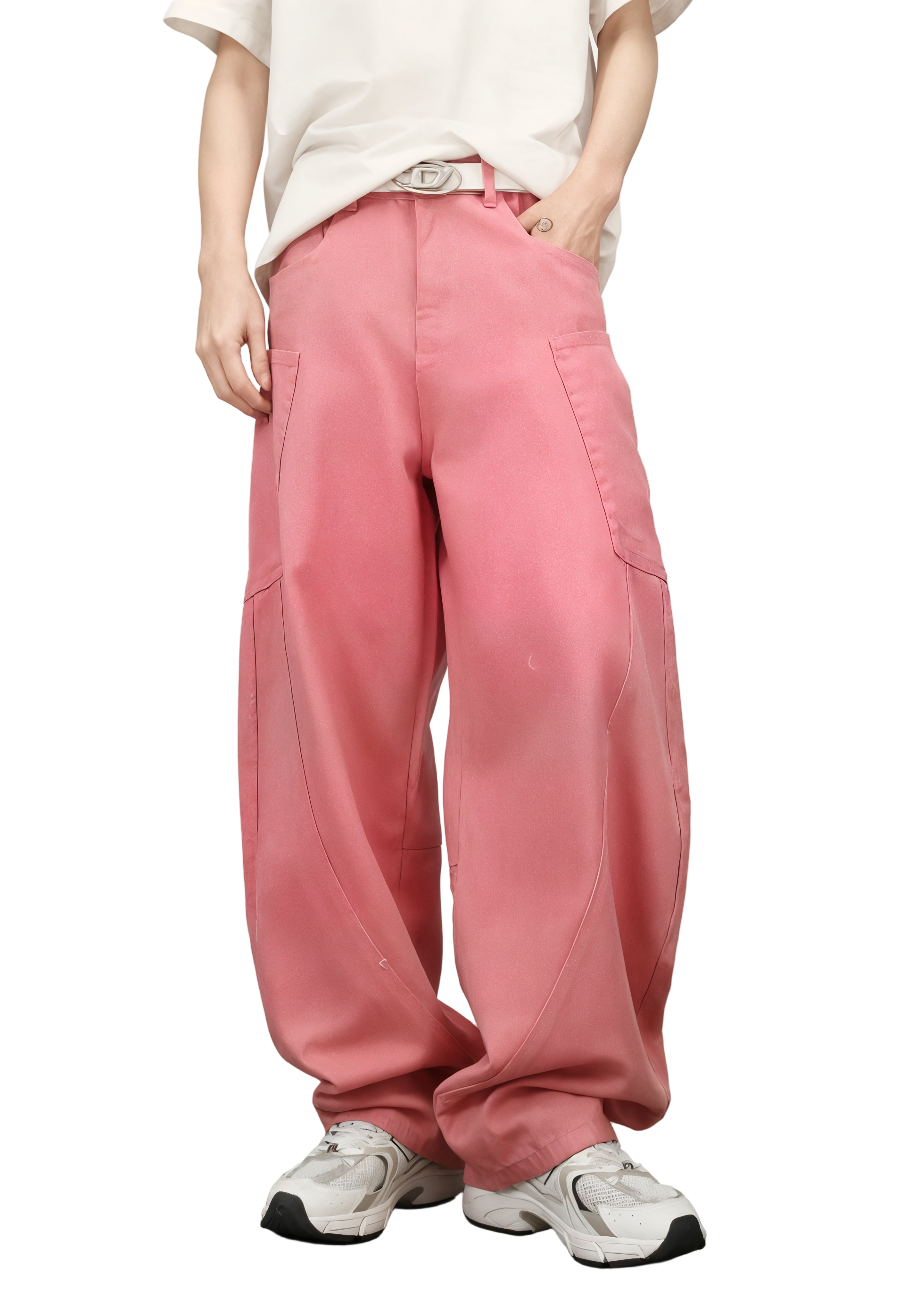 Mid Rise Wide Leg Jeans