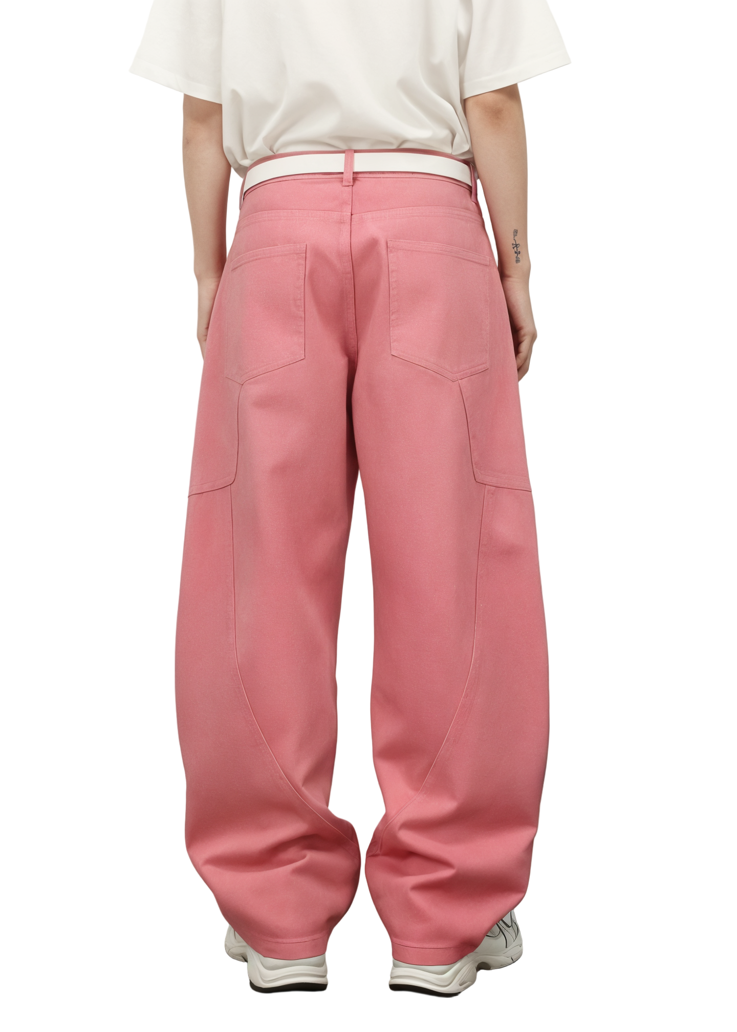 Mid Rise Wide Leg Jeans