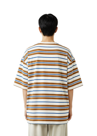 Round Neck Striped T-Shirt