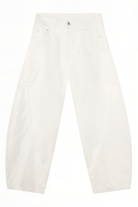 Mid Rise Wide Leg Jeans