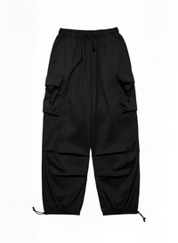 Oversized Cargo Parachute Pants