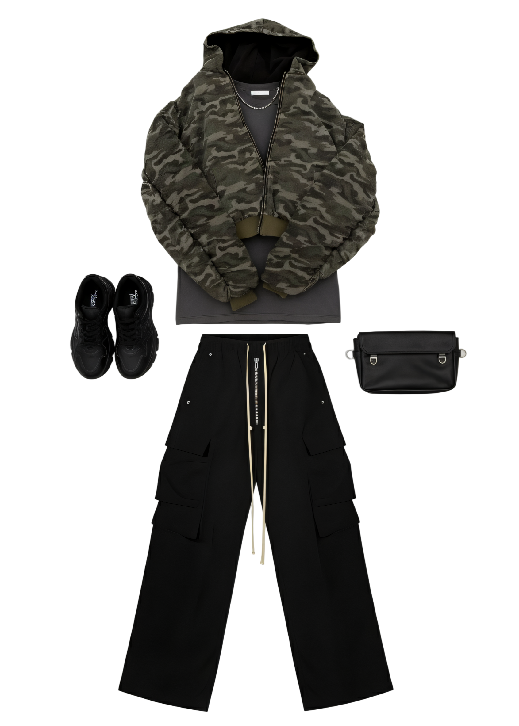 The Vintage Camo Set 2 (Reversible Jacket + Cargo Pant Bundle)