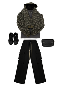 The Vintage Camo Set 2 (Reversible Jacket + Cargo Pant Bundle)