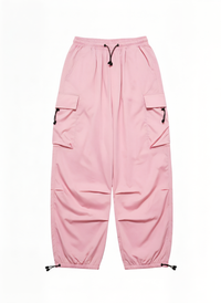 Oversized Cargo Parachute Pants
