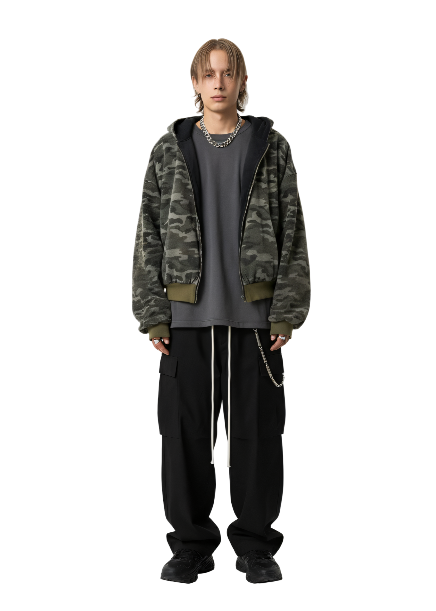 The Vintage Camo Set 2 (Reversible Jacket + Cargo Pant Bundle)