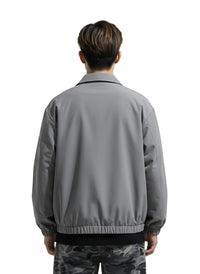Elastic Hem Long Sleeve Jacket