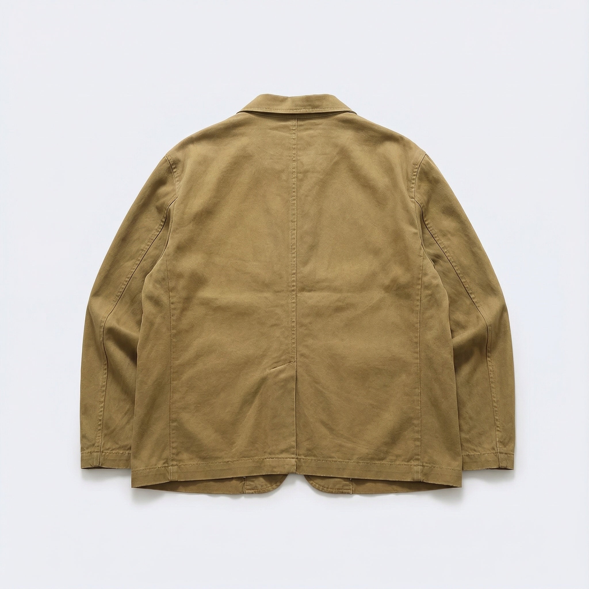 Retro Washed Workwear Denim Jacket