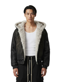 Washed Denim Jacket Fleece Coats