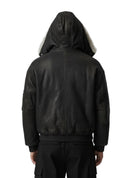 Washed Denim Jacket Fleece Coats