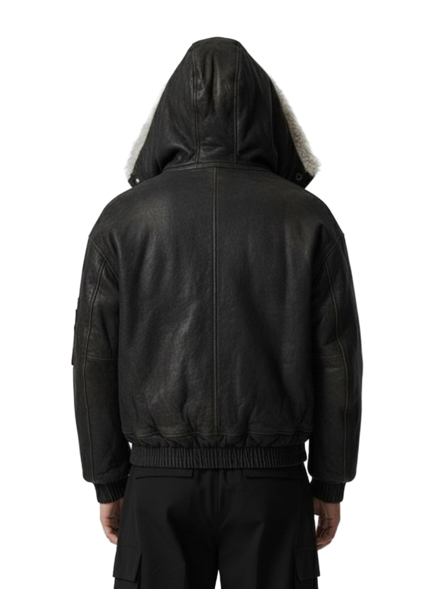 Washed Denim Jacket Fleece Coats