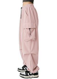 Oversized Cargo Parachute Pants