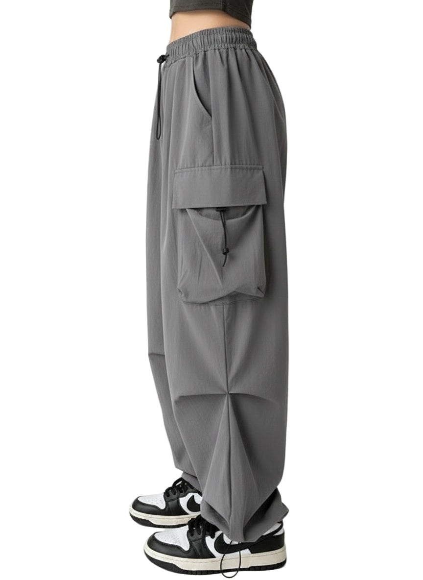 Oversized Cargo Parachute Pants